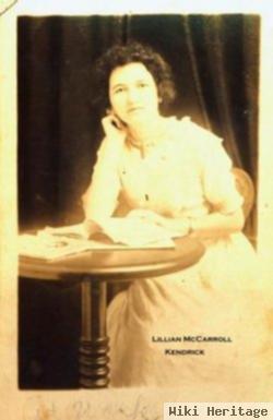 Martha Lillian Mccarroll Kendrick