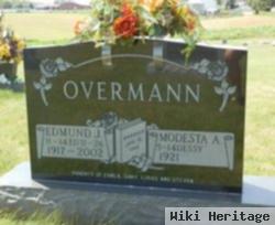 Edmund J "ed" Overmann