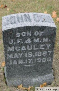 John Orr Mcauley