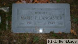 Marie F Lancaster