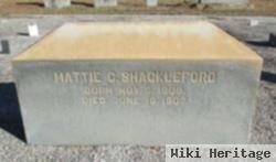 Martha C. "mattie" Shupe Shackleford