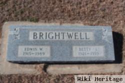 Edwin W Brightwell