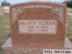 Effie Ruth Burgett Tillerson