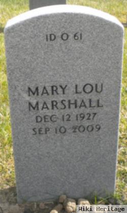Mary Lou Marshall