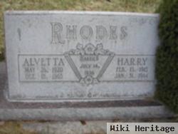 Alvetta Alger Rhodes