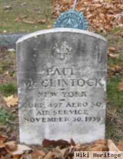 Paul Mcclintock