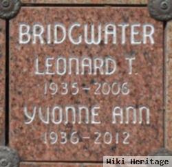 Leonard T Bridgwater