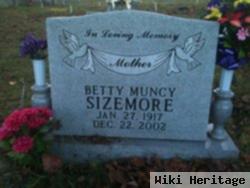 Betty Muncy Sizemore