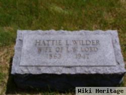 Hattie L. Wilder Lord