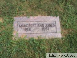 Margaret Ann Jones