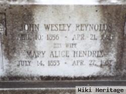 Hester Mary Alice Hendrix Reynolds