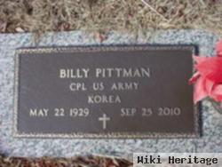 Corp Billy Pittman