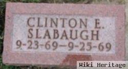 Clinton E Slabaugh