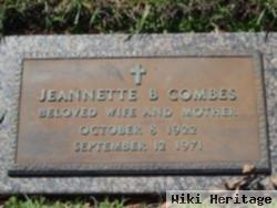 Mae Jeannette Bland Combes