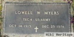 Lowell W Myers