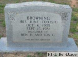 Iris June "tootsie" Browning