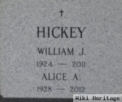 Alice A Hickey