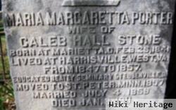 Maria Margaretta Porter Stone