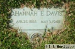 Hannah E Davis