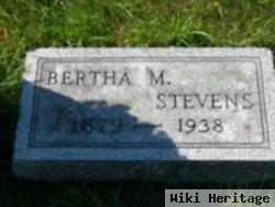 Bertha M Godfrey Stevens