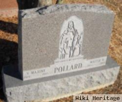 Walter B Pollard