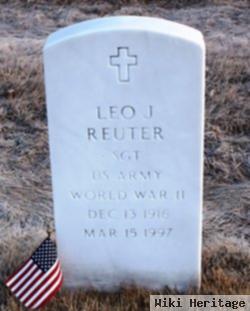 Sgt Leo J Reuter