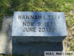 Hannah L O'connor Taff