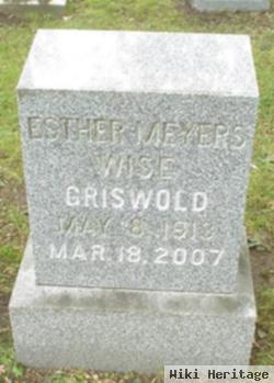 Esther Meyers Griswold