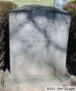 Leslie F Haskell