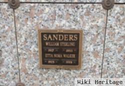 William Sterling "bill" Sanders