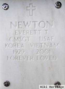 Cmsgt Everett T. Newton