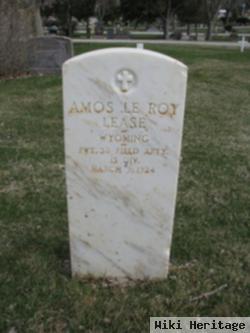 Amos Le Roy "roy" Lease