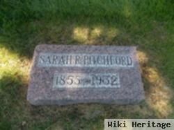 Sarah R. Pitchford