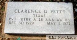 Clarence D Petty