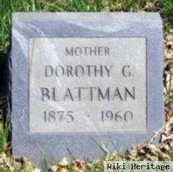 Dorothy G. Blattman