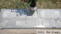 Ralph H Crigler