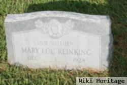 Mary Lou "lenis" Reinking