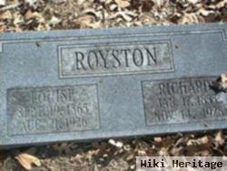 Mary Louise "lou" Jackson Royston