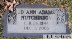 Jo Ann Adams Hutchinson