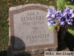 Ada Ruth Mcfarland Elvander