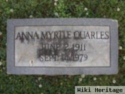 Anna Myrtle Hix Quarles