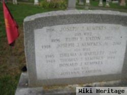 Joseph J Kempke, Sr