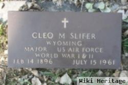 Maj Cleo Martin Slifer