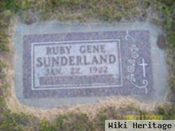 Ruby Gene Sunderland