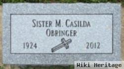 Sr Mary Casilda Obringer