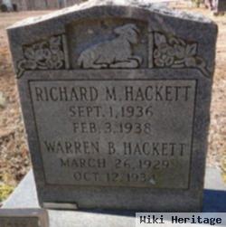 Richard M Hackett