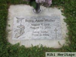 Betty Anne Meredith Waller