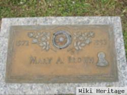 Mary "toni" Brown