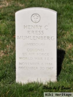 Col Henry C Kress Muhlenberg