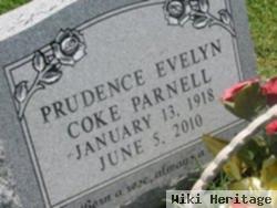 Prudence Evelyn "pru" Coke Parnell